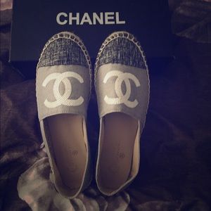 Authentic Chanel espadrilles